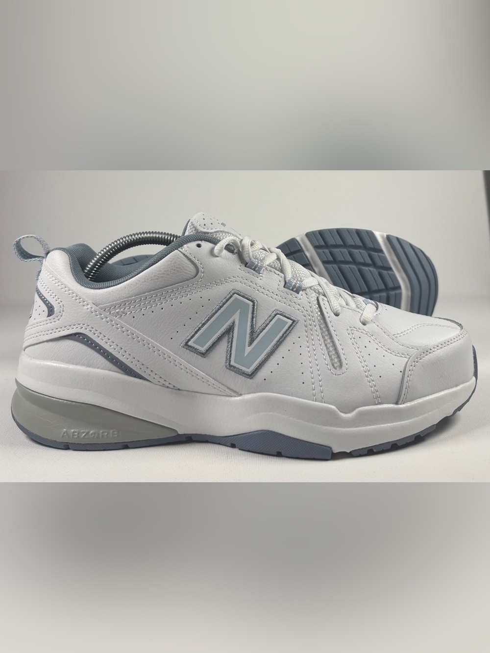 New Balance Women's 608 Casual Comfort Cross Trainer Shoes • White Wide Size 11